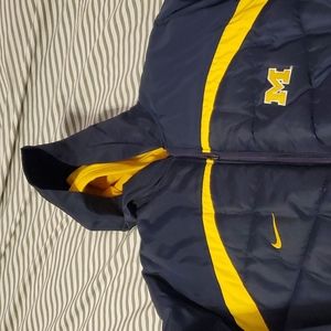 Nike Michigan Men's Winter Coat, Size XL